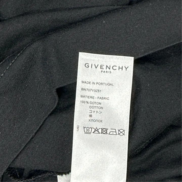 Givenchy Givenchy Black Short Sleeve T-Shirt with Logo Size XS / US 0-2 / IT 36-38 - 5 Thumbnail