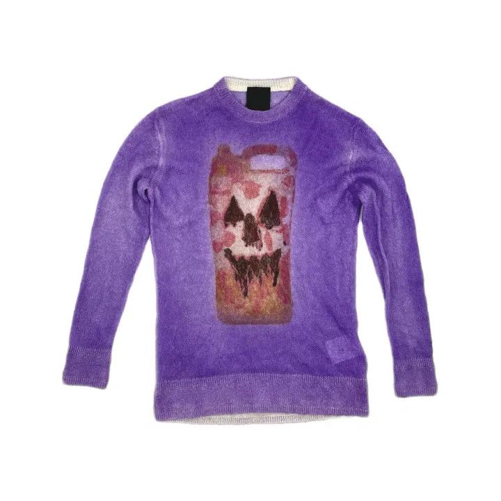 Givenchy Givenchy x Josh Smith Cartoon Print Pullover Sweater Size XS / US 0-2 / IT 36-38 - 2 Thumbnail