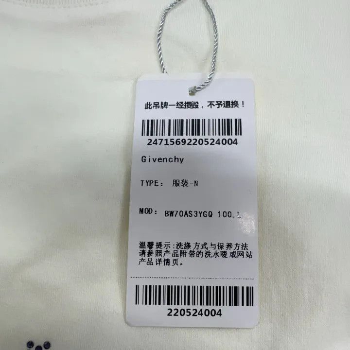 Givenchy Givenchy Logo Casual Short Sleeve T-shirt Size L / US 10 / IT 46 - 4 Thumbnail