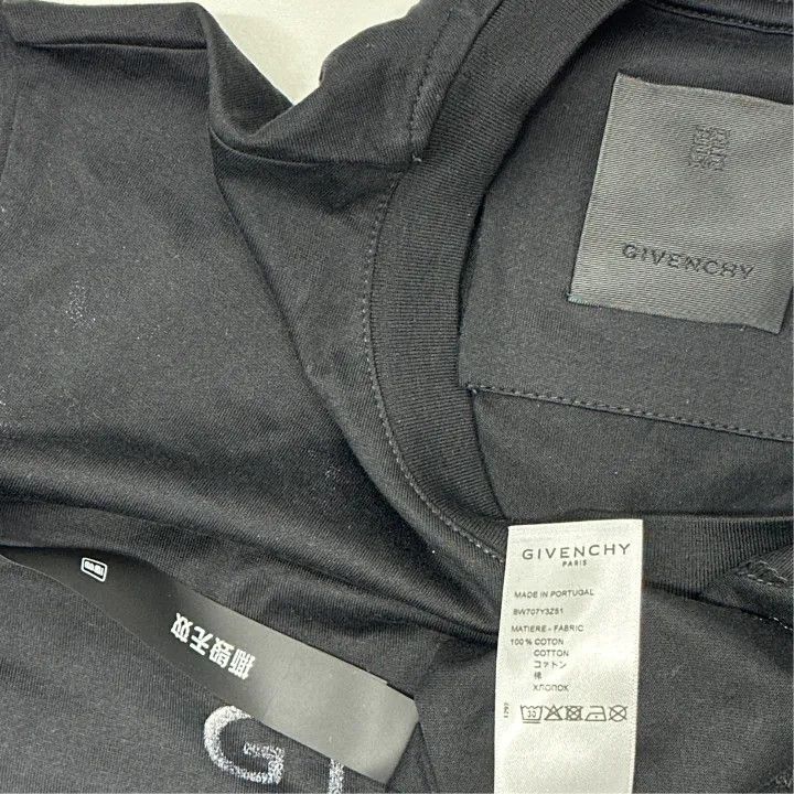 Givenchy Givenchy Black Logo Print Slim Fit T-shirt Size XL / US 12-14 / IT 48-50 - 4 Thumbnail