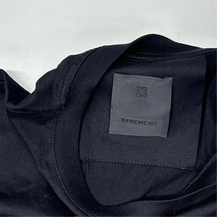 Givenchy Givenchy Black Logo Print Slim Fit T-shirt Size XL / US 12-14 / IT 48-50 - 2 Thumbnail