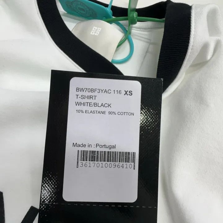 Givenchy Givenchy Color Block Logo T-Shirt Size XS / US 0-2 / IT 36-38 - 4 Thumbnail