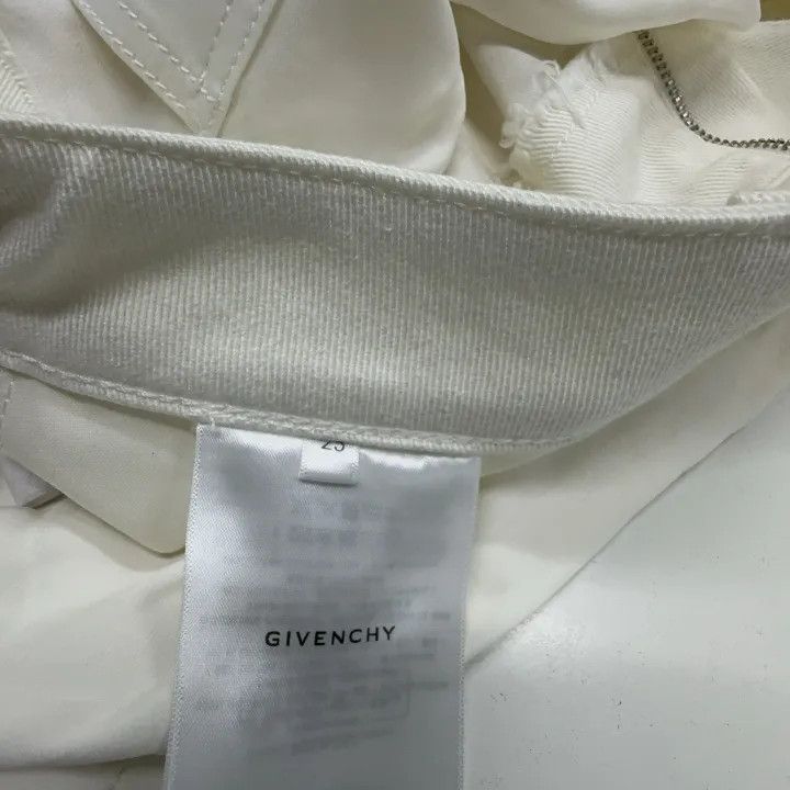 Givenchy Givenchy White Straight-Leg Jeans for Women Size 25" / US 0 / IT 36 - 6 Thumbnail