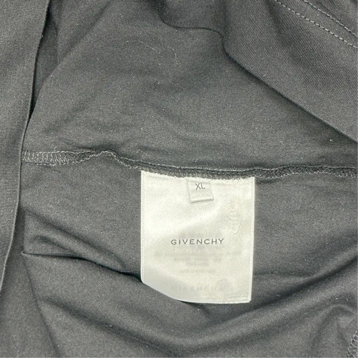 Givenchy Givenchy Josh Smith Logo Print Black T-Shirt Size XL / US 12-14 / IT 48-50 - 3 Thumbnail