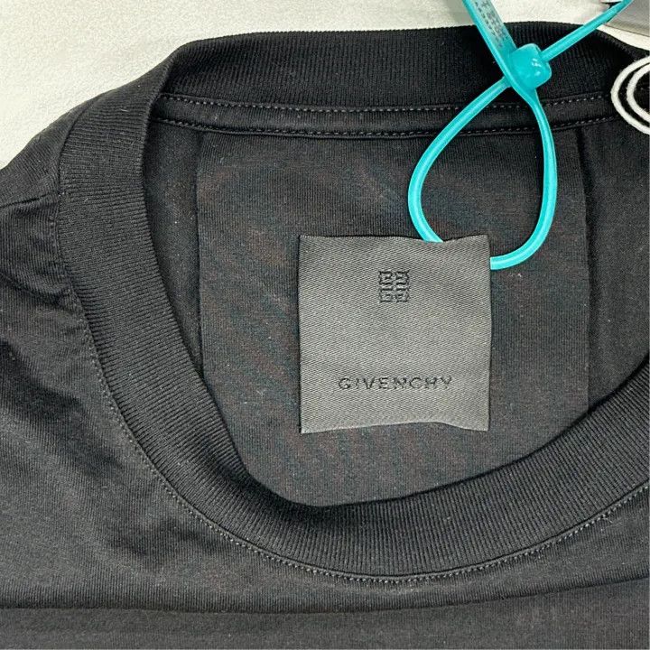 Givenchy Givenchy Josh Smith Logo Print Black T-Shirt Size XL / US 12-14 / IT 48-50 - 5 Thumbnail