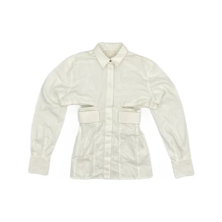Givenchy Givenchy SS21 Long Sleeve Sheer Shirt Size S / US 4 / IT 40 - 2 Thumbnail