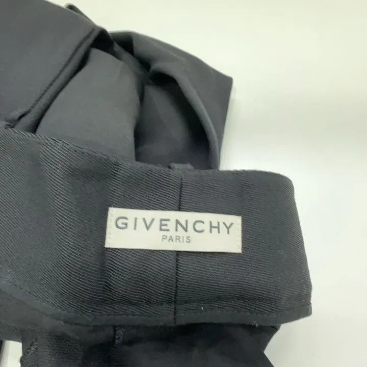 Givenchy Givenchy Black Flared Casual Trousers for Women Size 36" / US 14 / IT 50 - 5 Thumbnail