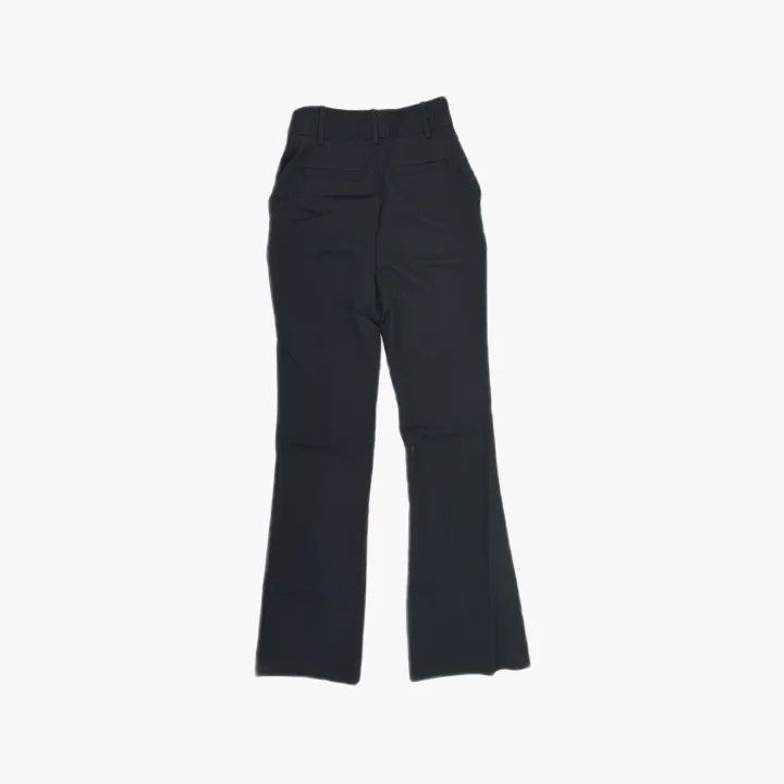 Givenchy Givenchy Black Flared Casual Trousers for Women Size 36" / US 14 / IT 50 - 3 Thumbnail