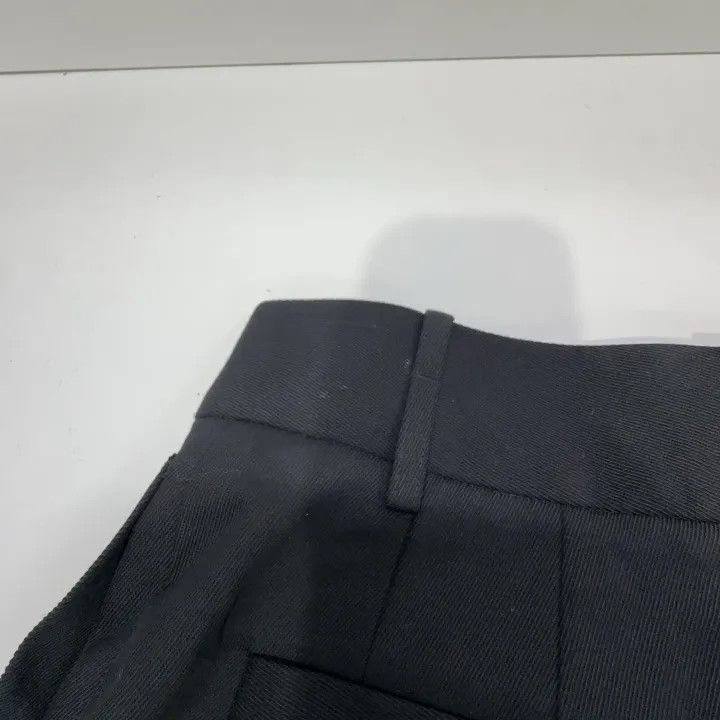 Givenchy Givenchy Black Flared Casual Trousers for Women Size 36" / US 14 / IT 50 - 6 Thumbnail