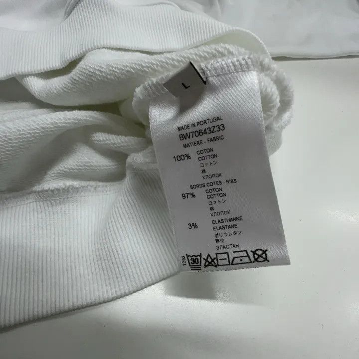 Givenchy Givenchy Spirit Printed White Hoodie for Women Size L / US 10 / IT 46 - 5 Thumbnail