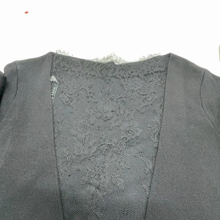 Givenchy Givenchy Women's Black Lace Sweater Size S / US 4 / IT 40 - 7 Thumbnail