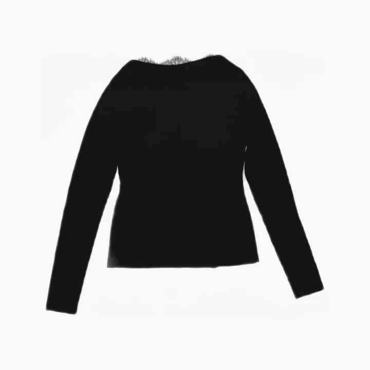 Givenchy Givenchy Women's Black Lace Sweater Size S / US 4 / IT 40 - 3 Thumbnail