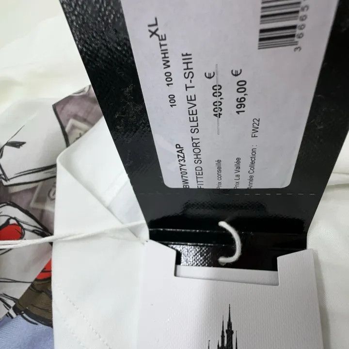 Givenchy Givenchy x Disney White Graphic T-Shirt Size XL / US 12-14 / IT 48-50 - 6 Thumbnail