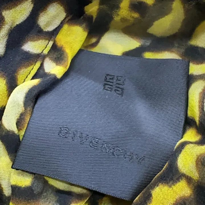 Givenchy Givenchy SS21 Yellow Black Printed Long Sleeve Shirt Size S / US 4 / IT 40 - 6 Thumbnail