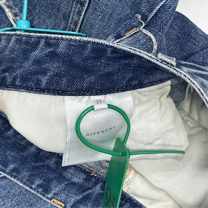 Givenchy Givenchy Distressed Blue Jeans for Women Size 27" / US 4 / IT 40 - 3 Thumbnail
