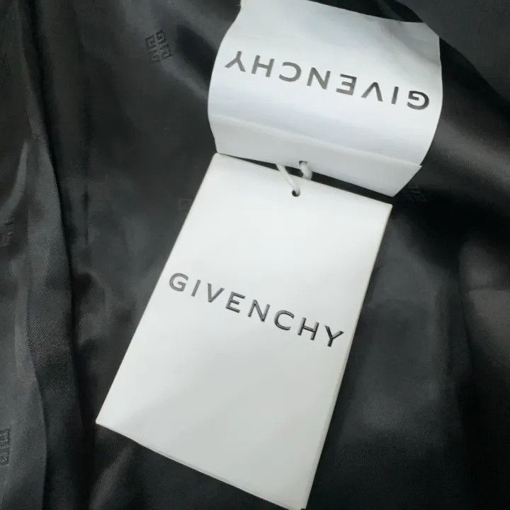 Givenchy Givenchy Black U-Shaped Lapel Long Sleeve Blazer Size S / US 4 / IT 40 - 5 Thumbnail