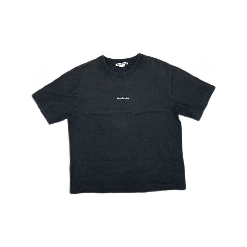 Acne Studios Acne Studios Black Logo T-Shirt for Women Size XS / US 0-2 / IT 36-38 - 5 Thumbnail