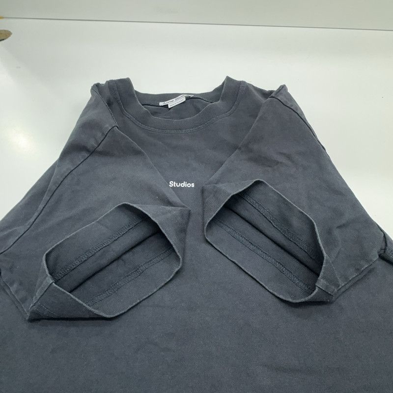 Acne Studios Acne Studios Black Logo T-Shirt for Women Size XS / US 0-2 / IT 36-38 - 2 Thumbnail