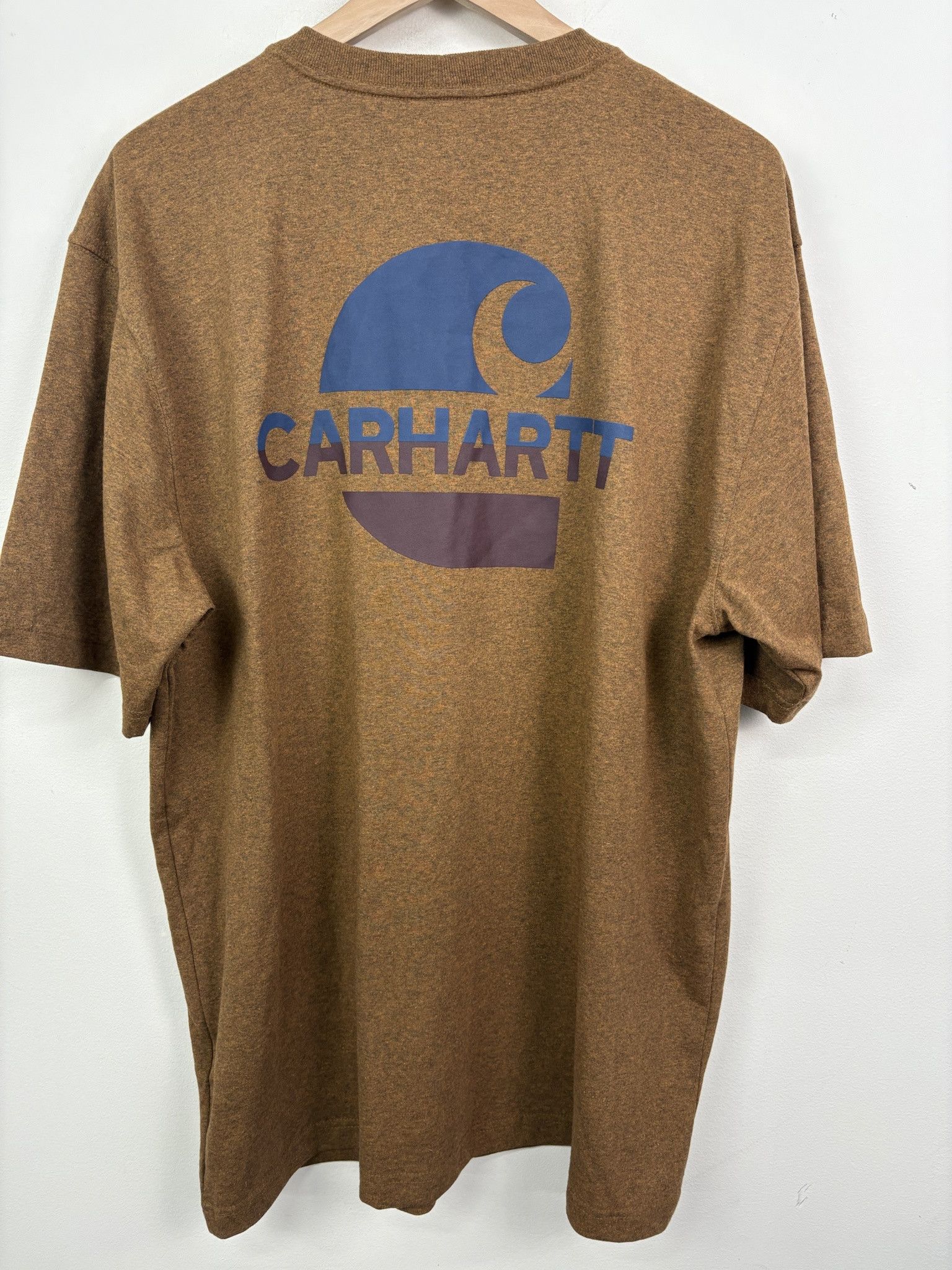 Vintage Vintage Carhartt Workwear Heavyweight T-Shirt Size L Size US L / EU 52-54 / 3 - 3 Thumbnail