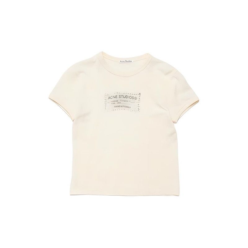 Acne Studios Acne Studios Soft Logo Print T-Shirt for Women Size S / US 4 / IT 40 - 2 Thumbnail