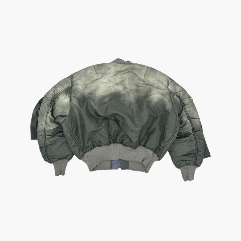 Acne Studios Acne Studios Green Long Sleeve Bomber Jacket Size XS / US 0-2 / IT 36-38 - 6 Thumbnail