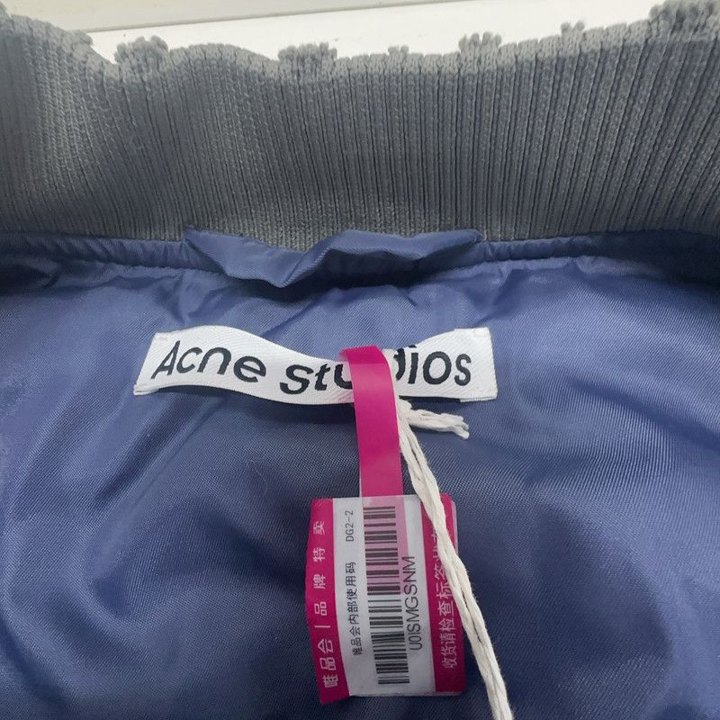 Acne Studios Acne Studios Green Long Sleeve Bomber Jacket Size XS / US 0-2 / IT 36-38 - 2 Thumbnail