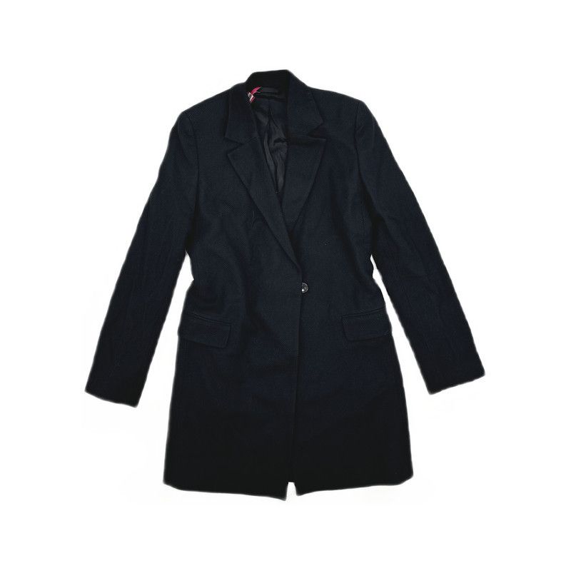 Acne Studios Acne Studios Long Sleeve Logo Blazer Coat Size S / US 4 / IT 40 - 6 Thumbnail
