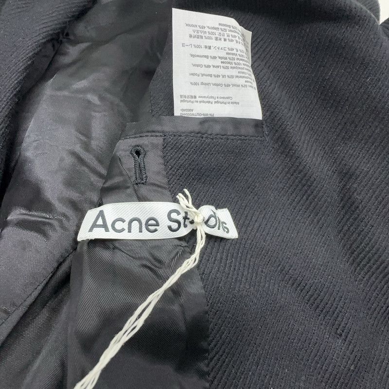 Acne Studios Acne Studios Long Sleeve Logo Blazer Coat Size S / US 4 / IT 40 - 2 Thumbnail