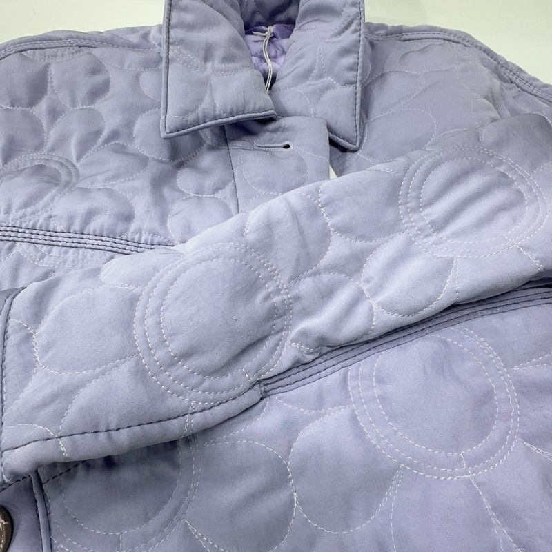 Acne Studios Acne Studios Purple Button-Up Jacket for Women Size XS / US 0-2 / IT 36-38 - 4 Thumbnail