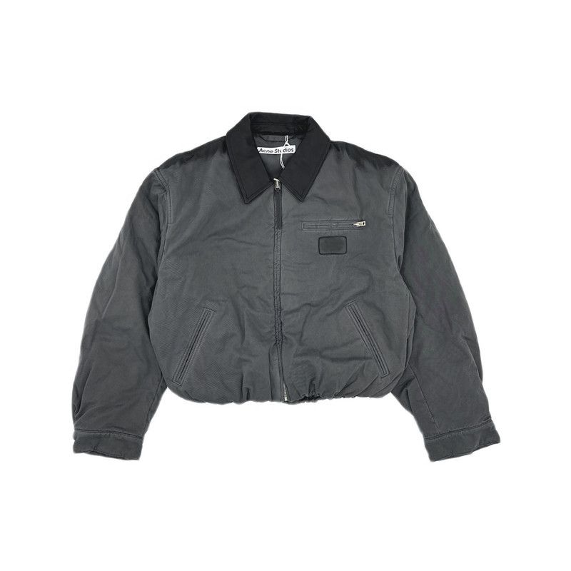 Acne Studios Acne Studios Grey Zippered Flight Jacket Size XS / US 0-2 / IT 36-38 - 7 Thumbnail