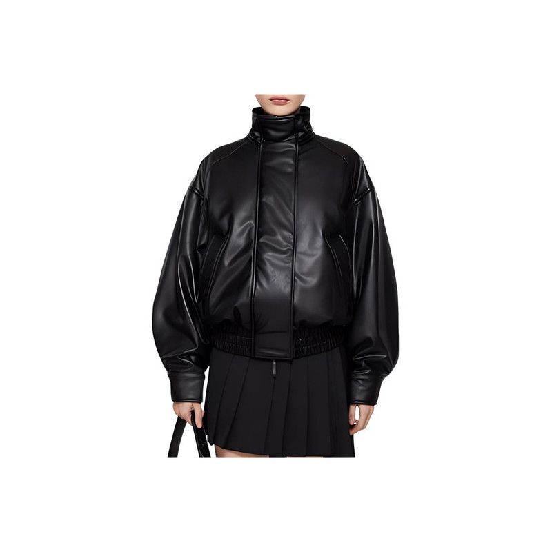 Acne Studios Acne Studios Black Casual High Neck Jacket Size S / US 4 / IT 40 - 5 Thumbnail