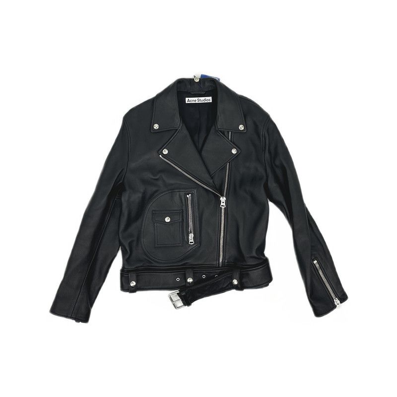 Acne Studios Acne Studios Black Cropped Casual Jacket Size S / US 4 / IT 40 - 4 Thumbnail