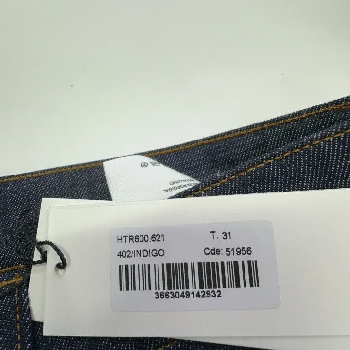 AMI AMIPARIS Men's Stretch Denim Pants in Dark Blue 0079 Size US 31 - 4 Thumbnail