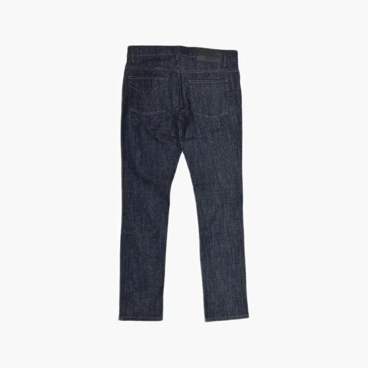 AMI AMIPARIS Men's Stretch Denim Pants in Dark Blue 0079 Size US 31 - 3 Thumbnail