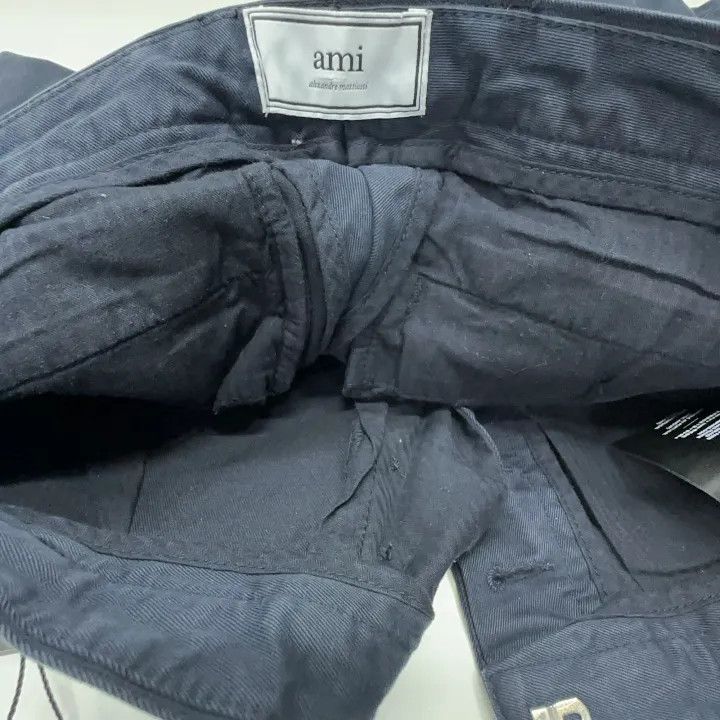 AMI AMIPARIS Casual Straight Leg Pants 0079 Size US 26 / EU 42 - 7 Thumbnail