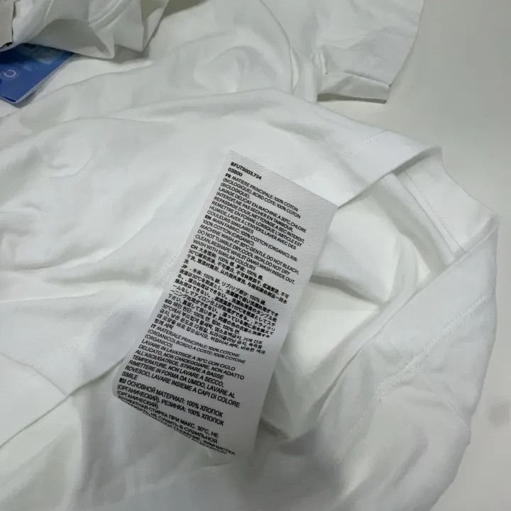 AMI AMIPARIS Plain White Short Sleeve T-Shirt 0079 Size US S / EU 44-46 / 1 - 5 Thumbnail