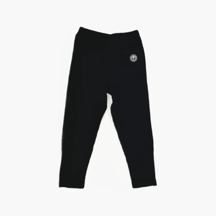 AMI AMIPARIS FW22 Black Logo Sport Pants for Men 0079 Size US 34 / EU 50 - 3 Thumbnail