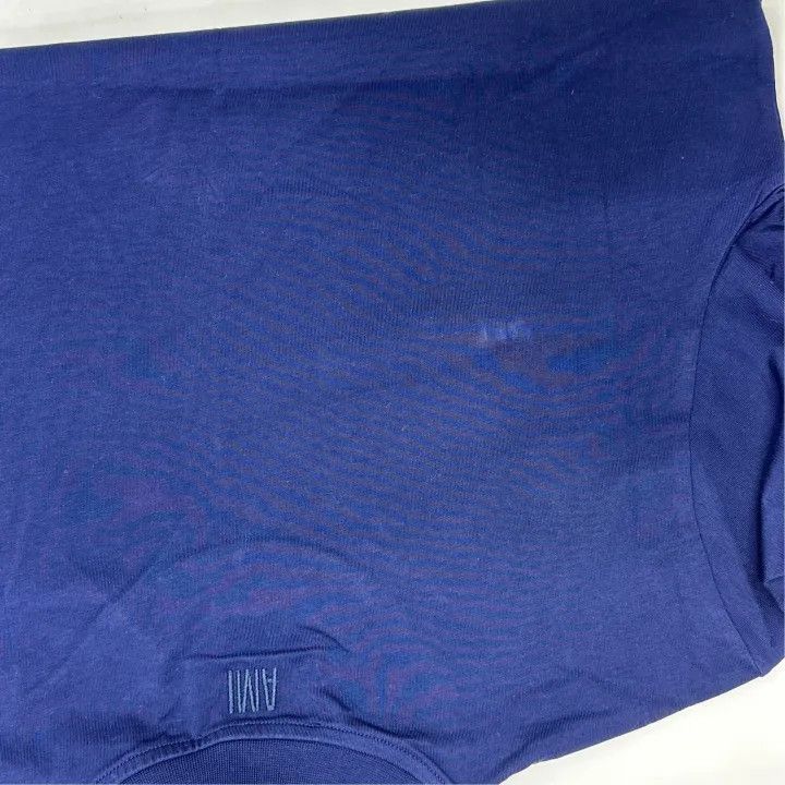 AMI AMIPARIS SS23 Embroidered Logo T-shirt 0079 Size US S / EU 44-46 / 1 - 5 Thumbnail