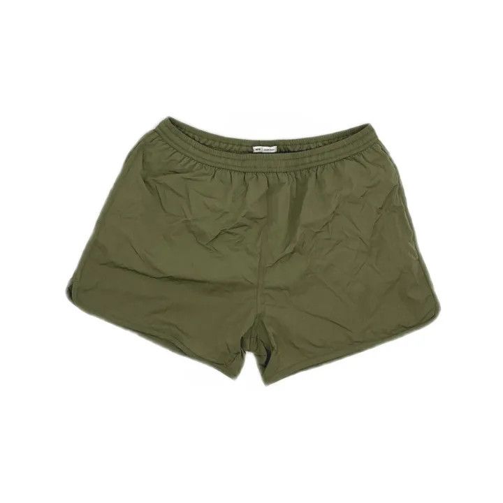 AMI AMIPARIS Men's Plain Green Swim Trunks 0079 Size US 32 / EU 48 - 2 Thumbnail