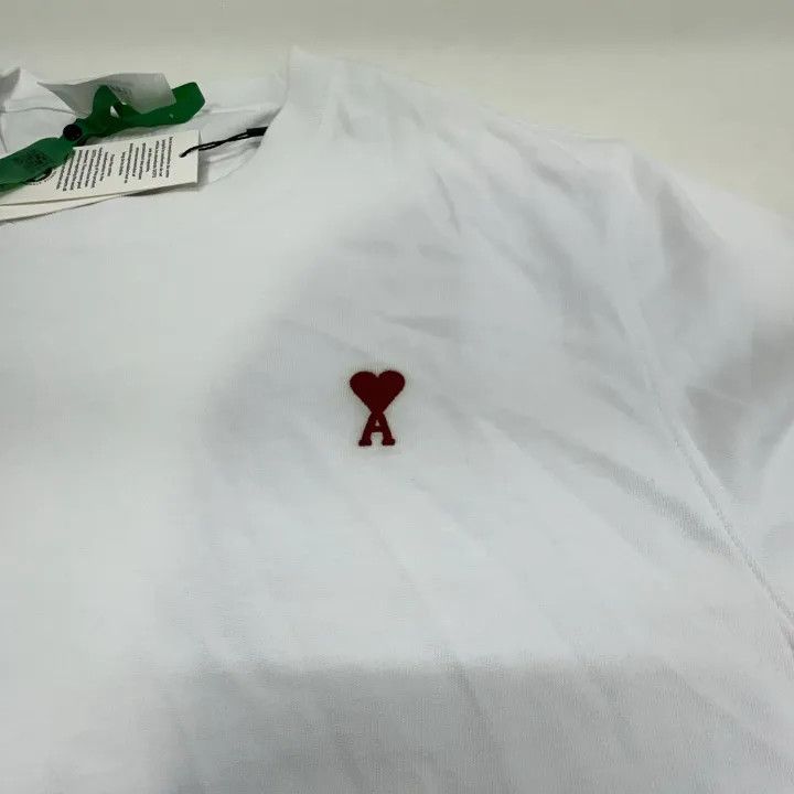 AMI AMIPARIS FW23 Logo Short Sleeve T-Shirt 0079 Size US XL / EU 56 / 4 - 8 Thumbnail
