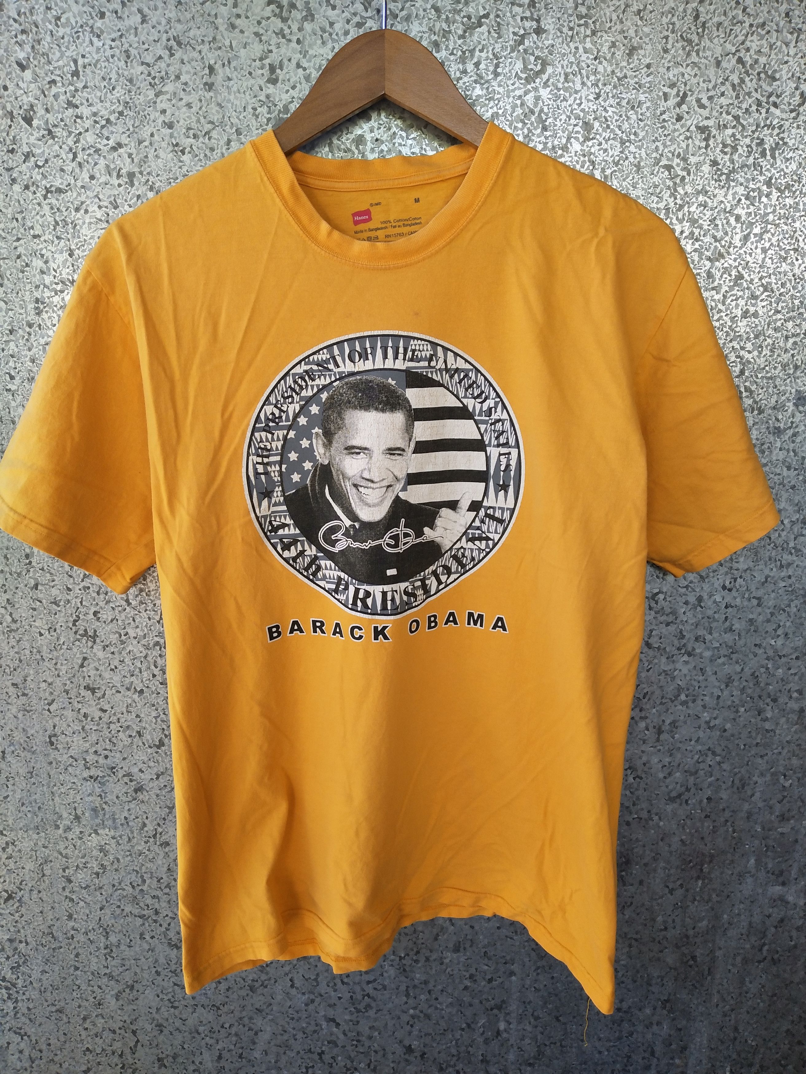 Barack Obama tshirt roundneck The president of United States