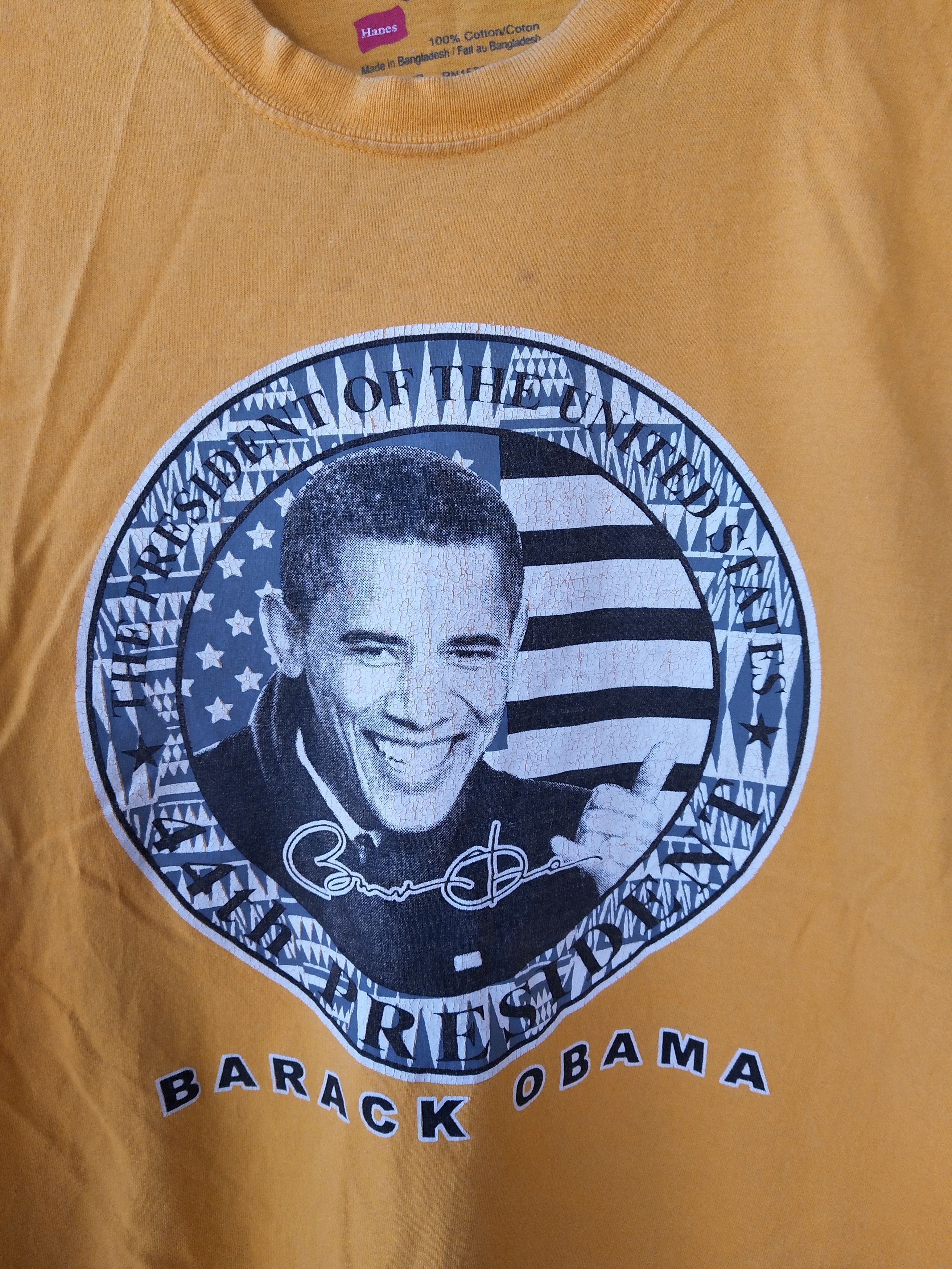 President's 🔥 Barack Obama t shirt The president of United States Size US M / EU 48-50 / 2 - 5 Thumbnail