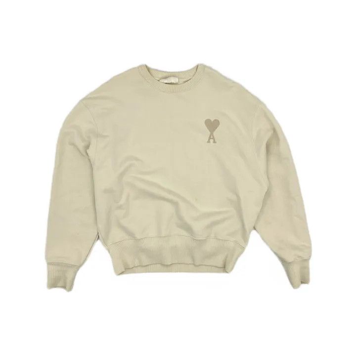 AMI AMIPARIS SS21 Casual Logo Embroidered Sweatshirt 0079 Size US M / EU 48-50 / 2 - 2 Thumbnail