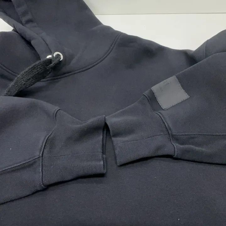 AMI AMIPARIS Black Hooded Pullover Sweatshirt 0079 Size US XL / EU 56 / 4 - 11 Thumbnail