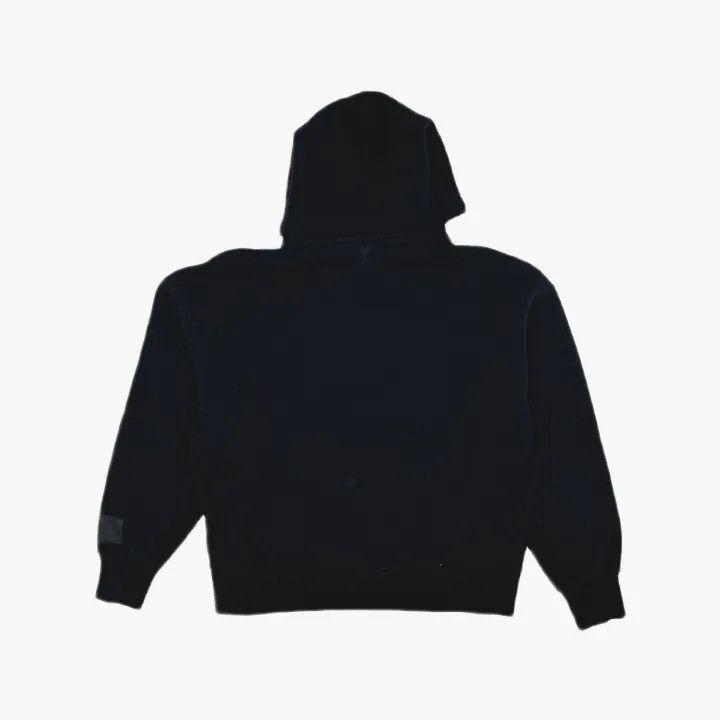 AMI AMIPARIS Black Hooded Pullover Sweatshirt 0079 Size US XL / EU 56 / 4 - 3 Thumbnail