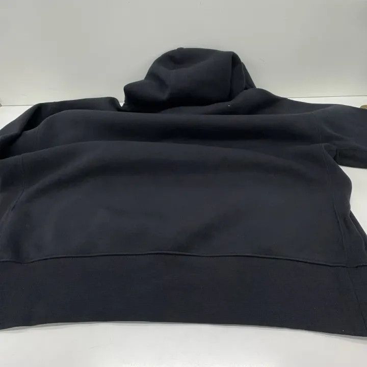 AMI AMIPARIS Black Hooded Pullover Sweatshirt 0079 Size US XL / EU 56 / 4 - 14 Thumbnail