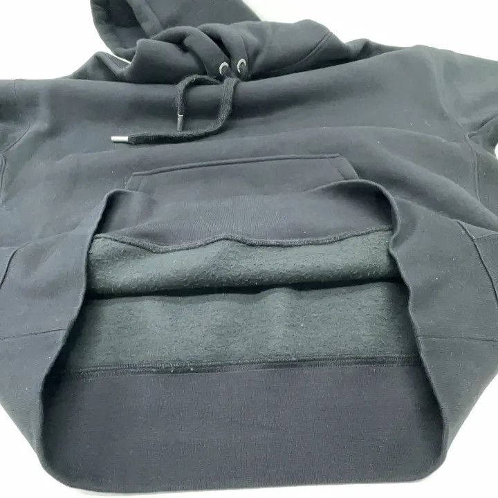 AMI AMIPARIS Black Hooded Pullover Sweatshirt 0079 Size US XL / EU 56 / 4 - 10 Thumbnail