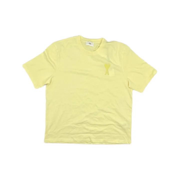 AMI AMIPARIS SS22 Candy Color Heart Logo T-Shirt 0079 Size US XL / EU 56 / 4 - 2 Thumbnail