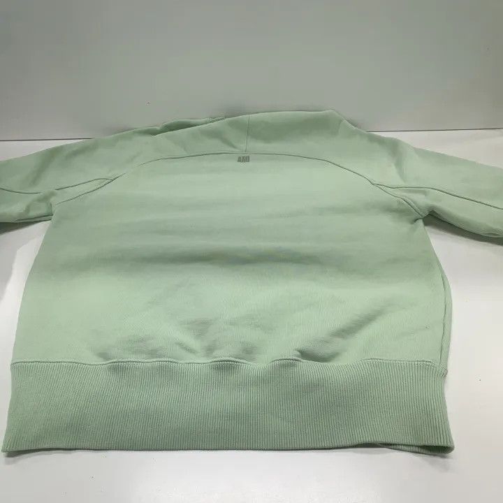 AMI AMIPARIS SS22 Mint Green Heart Logo Sweatshirt 0079 Size US S / EU 44-46 / 1 - 14 Thumbnail