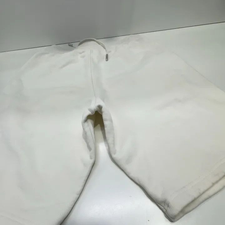 AMI AMIPARIS SS23 White Logo Embroidered Shorts 0079 Size US 26 / EU 42 - 11 Thumbnail